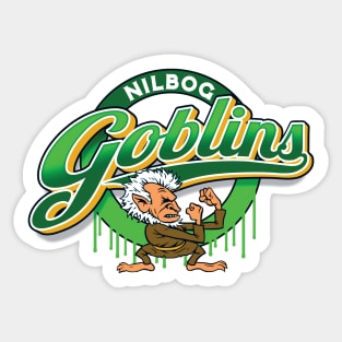 Nilbog Goblins Sticker